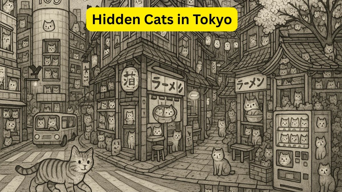 Hidden Cats in Tokyo