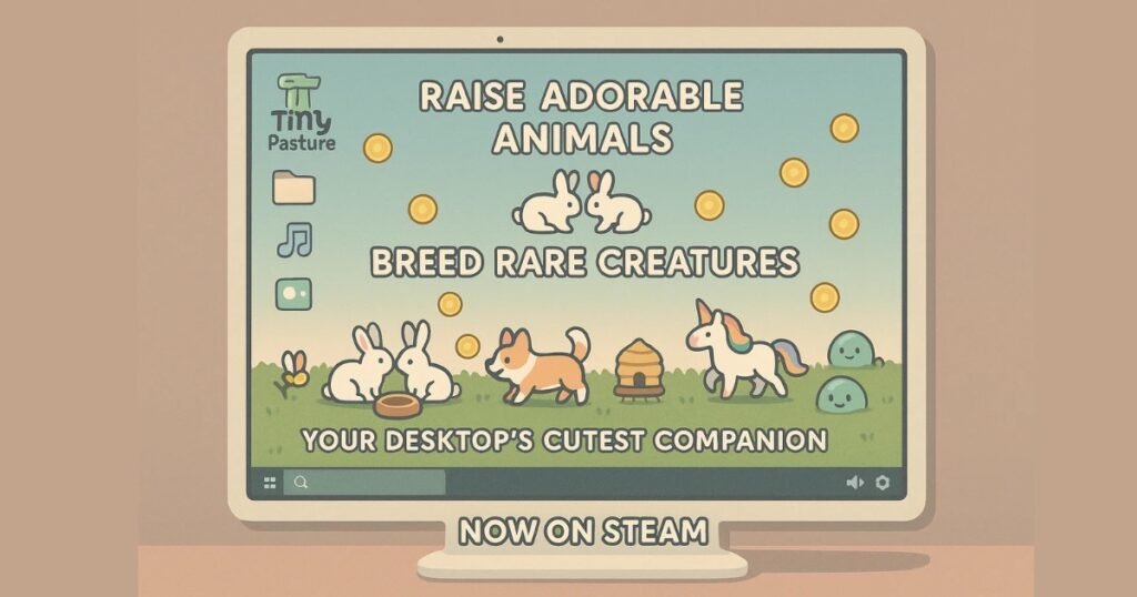 Tiny Pasture: Relaxing Idle Farm Game for Your Desktop